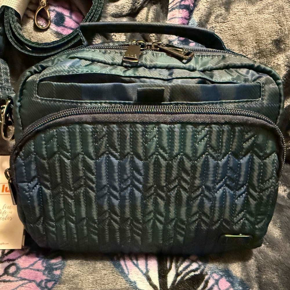 NWT Lug Mini Ranger - Pop Plaid Navy!